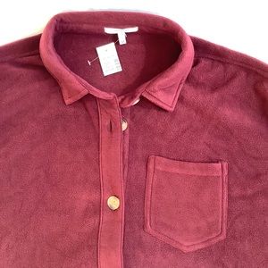 Maurices Oversized Shacket, NWT